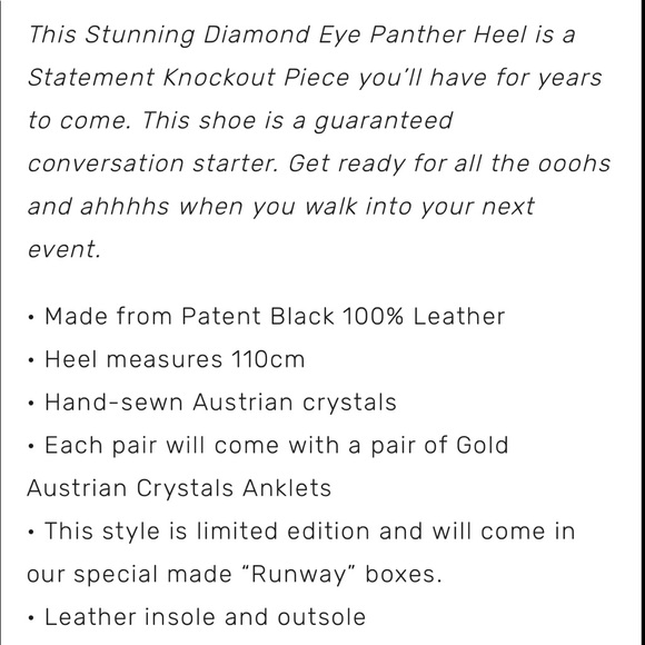 IamJenniferLe Panthera Limited edition runway sandal 38 - Picture 4 of 7